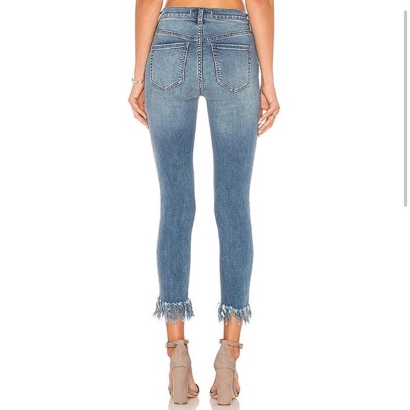 Free People Great Heights Frayed Skinny Jeans - Picture 4 of 8